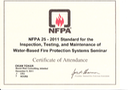 NFPA  25